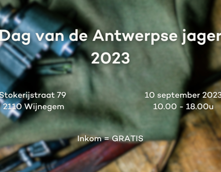 Alle Antwerpse jagers gaan ervoor op 10 september 2023
