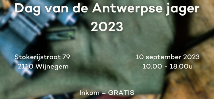 Dag van de Antwerpse jager 2023