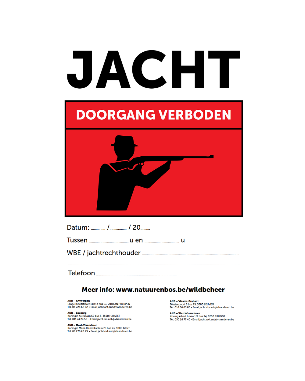 Borden jachtactiviteit - Afbeelding 6